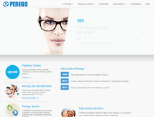 Tablet Screenshot of perego.com.br